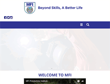 Tablet Screenshot of mfi.org.ph
